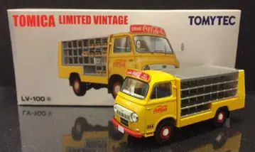 TOMYTEC 토미카 리미티드 빈티지 닛산 캡올 루트카 (코카 콜라) 옐로우 LV100a
