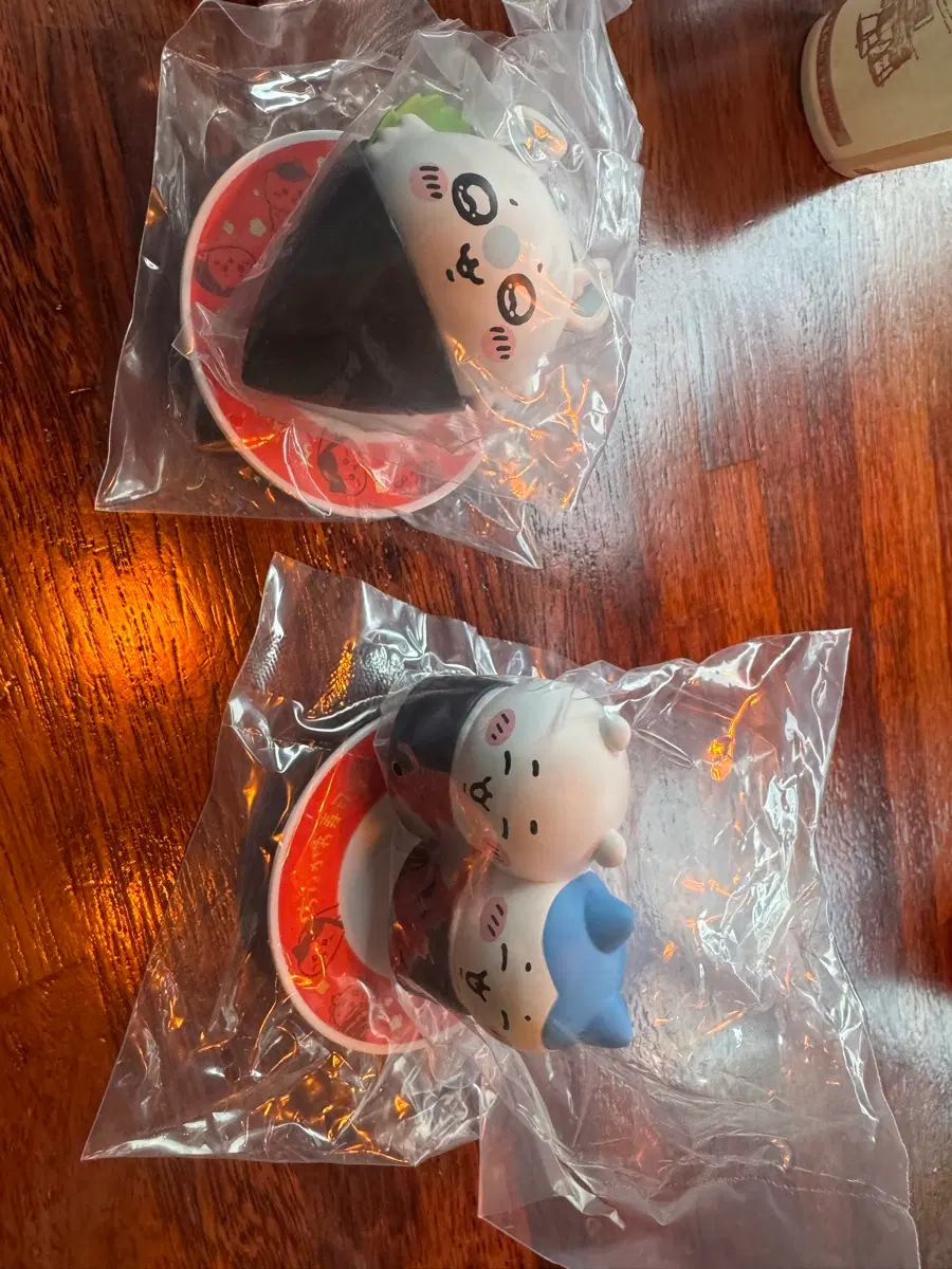 치이카와 스시 피규어 2종 세트 모몽가 치이카와 하치와레