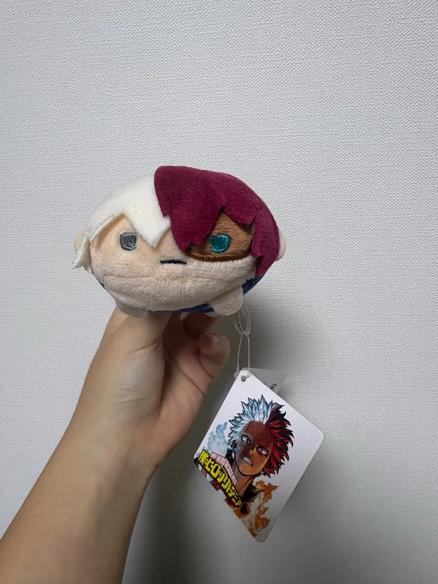 나의히어로아카데미아 나히아 토도로키 쇼토 인형 누이 키링