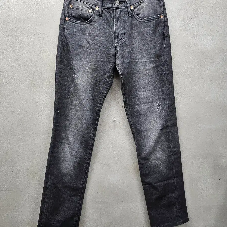 리바이스 511블랙 워싱 데님 팬츠