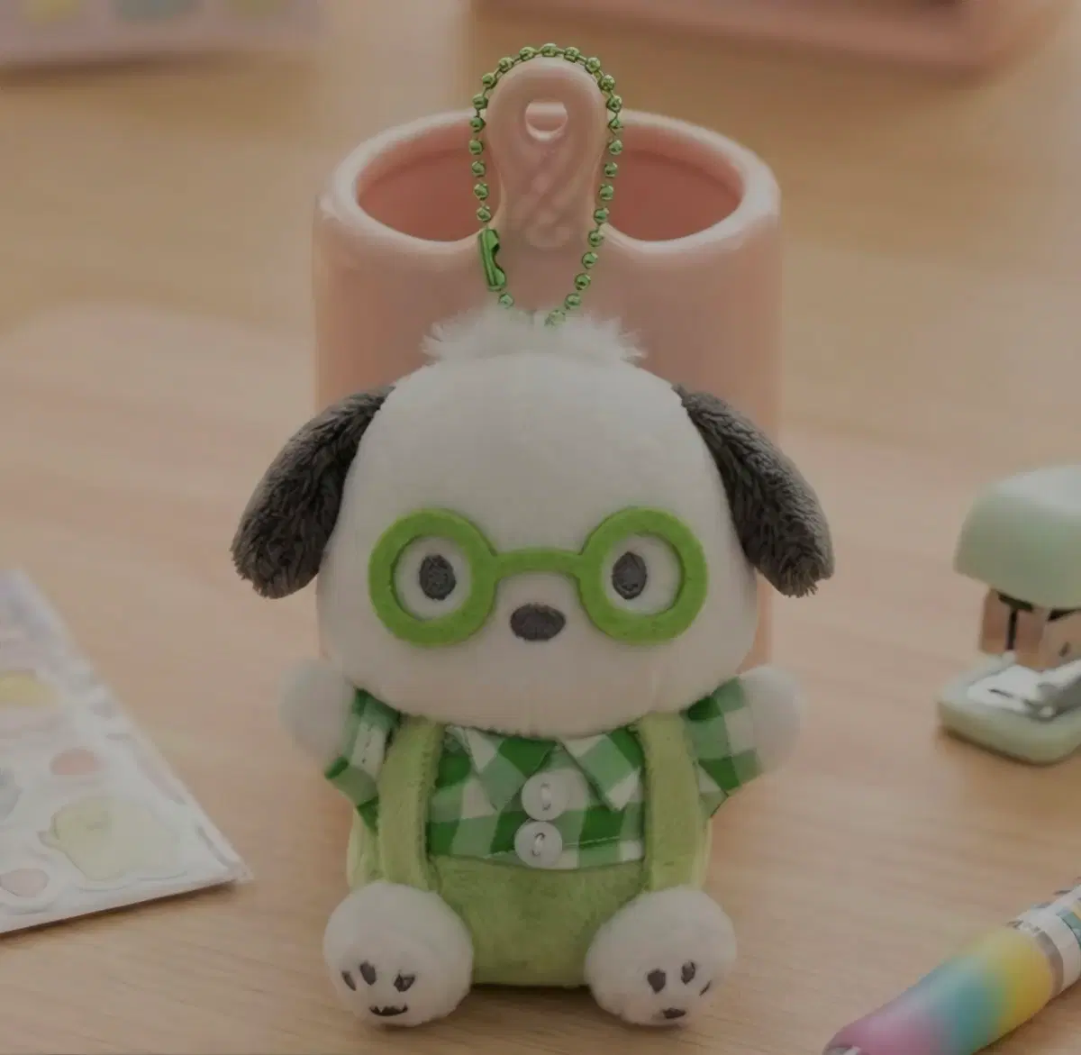 (새제품) 포차코 너드 13cm 키링