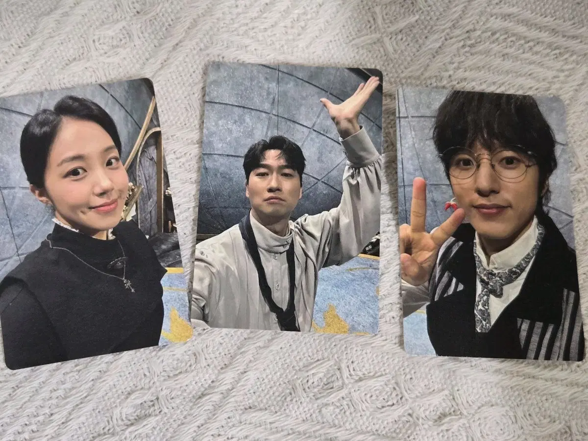 뮤지컬 시데레우스 안재영 이상아 정휘 포토카드
