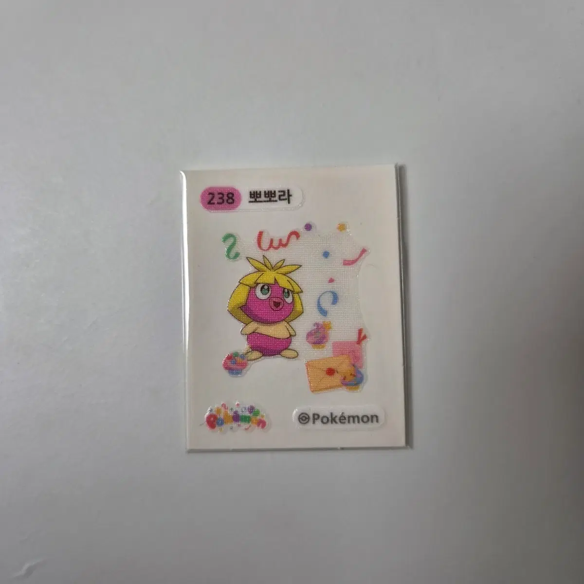 포켓몬스터 238 러블리 뽀뽀라 띠부씰