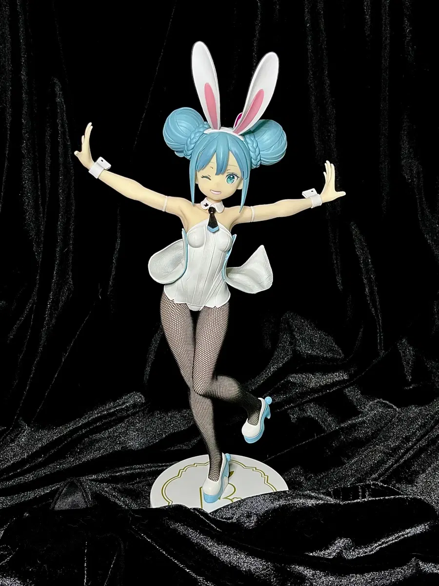 [피규어] (택포) 후류 하츠네 미쿠 피규어 빅큐트 버니 화이트 Ver. (BiCute Bunnies Figure 하츠네미쿠 White ver.) 바니걸