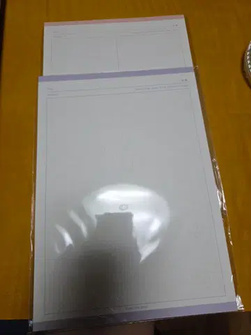 모눈노트 메모지 문구 2종 세트