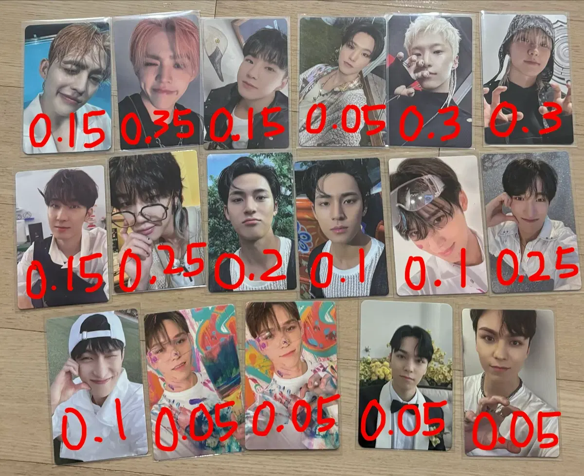 세븐틴 포카 양도