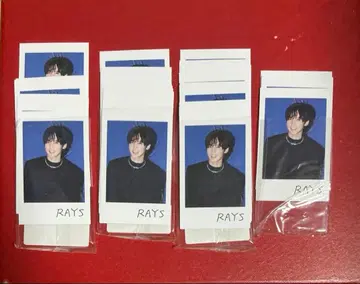 67장 메구로 렌 SnowMan RAYS 폴라로이드풍 카드