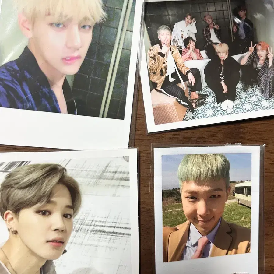 방탄포카 BTS포카 WINGS 폴라로이드 포카