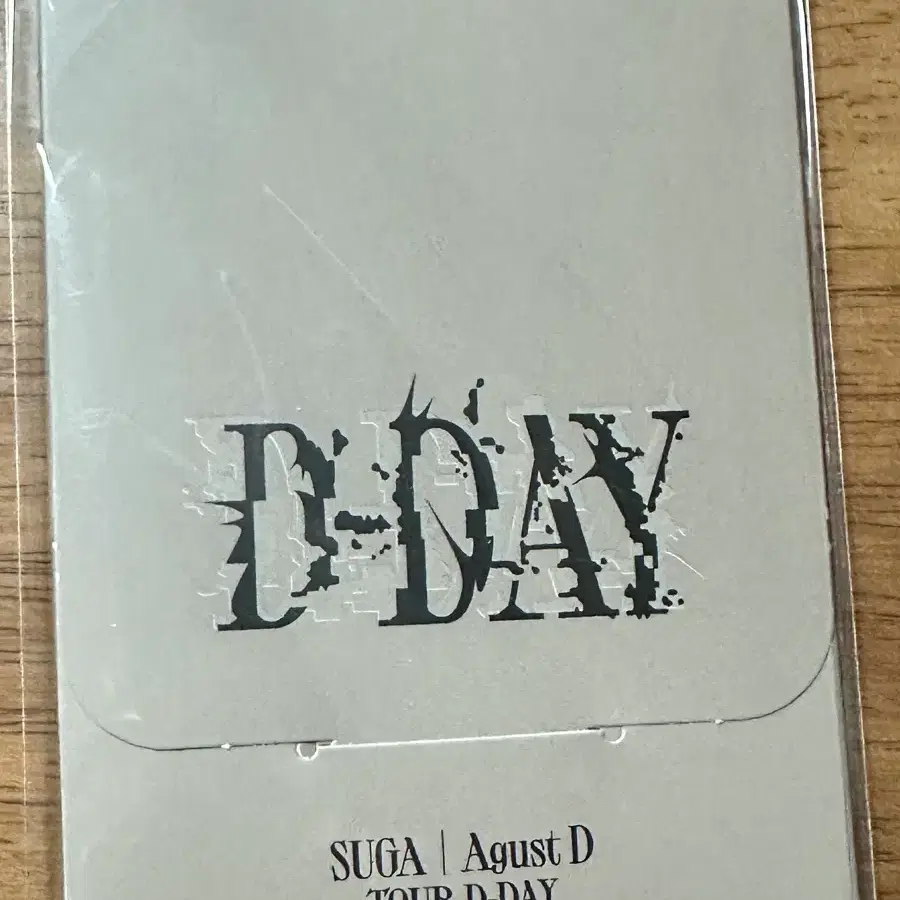 SUGA Agust D TOUR D-DAY 슈가 포카 BTS포카 방탄포카