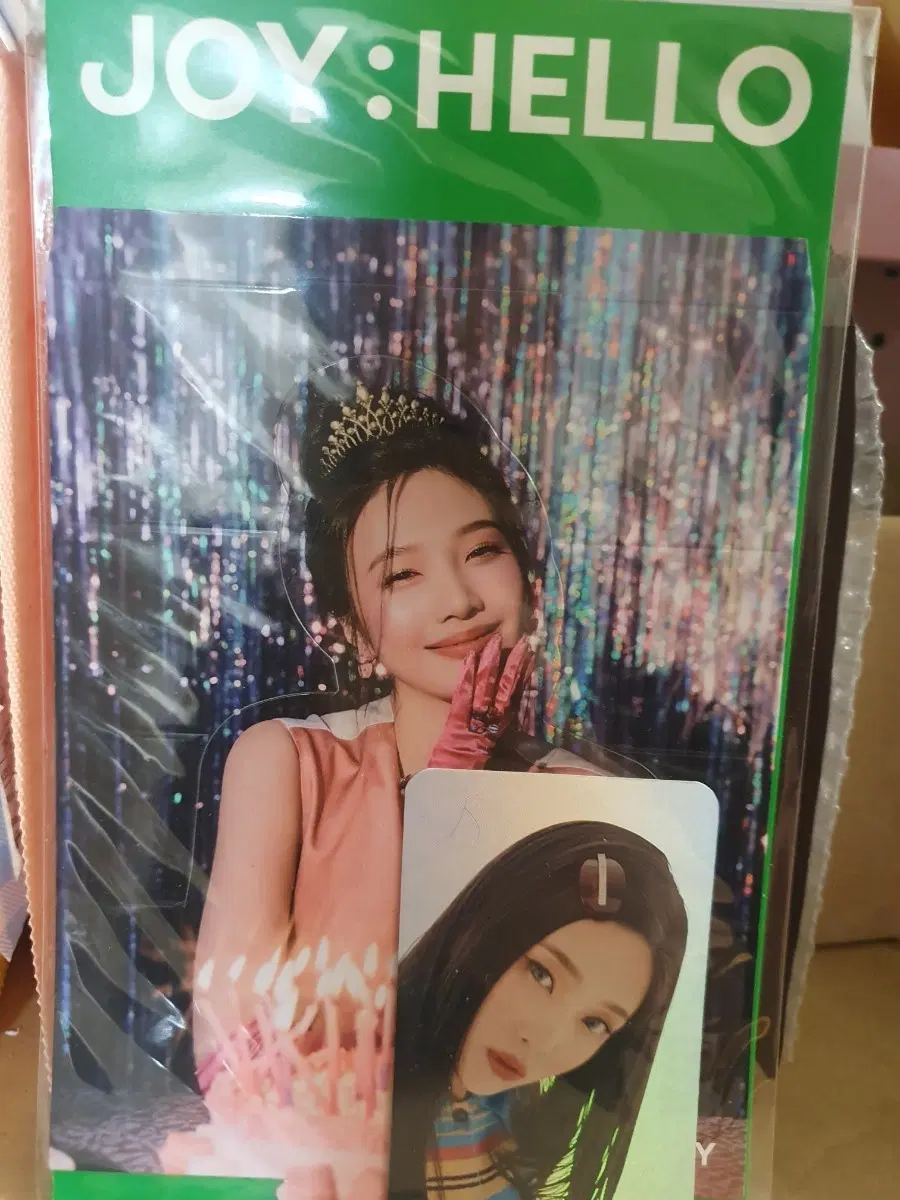 레드벨벳 조이 헬로 홀로그램 포카 세트