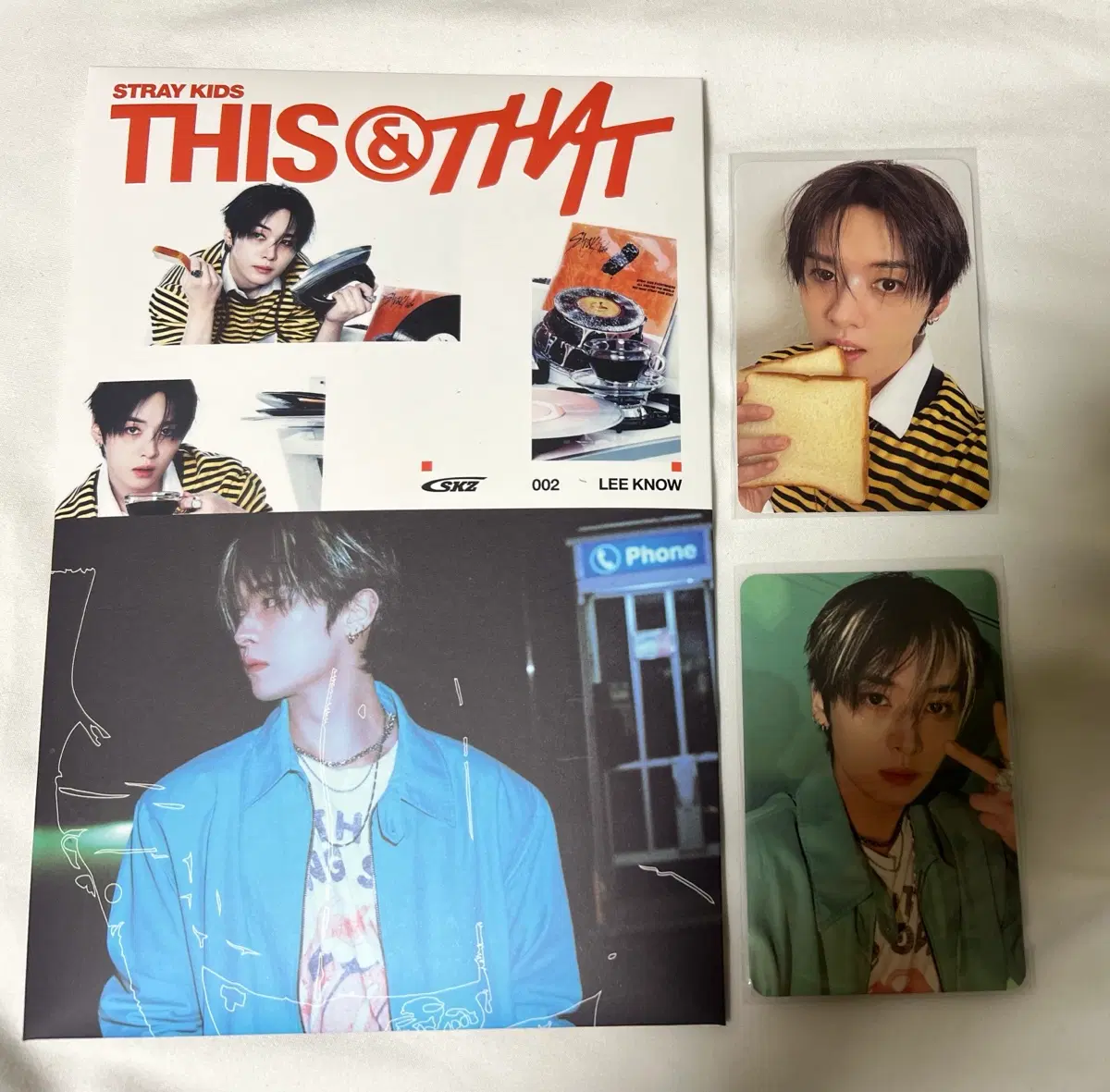 스트레이키즈 리노 THIS&THAT & ver 개인앨범 예판 포토카드