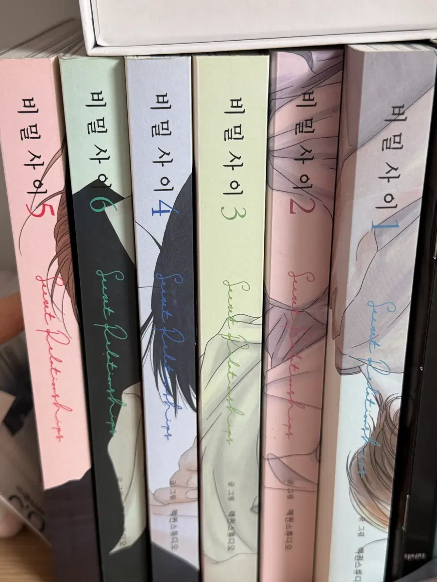 비밀사이 단행본 소장본 123456권
