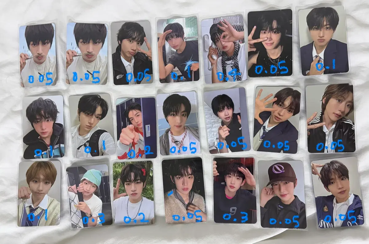 (bulk sell) Idid poca wts Park Seong-hyeon Kim Minjae Baek Jun-hyuk Jang Yong-hoon Wonbin Chu U-chan
