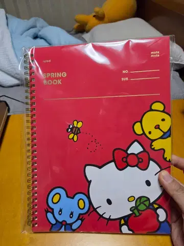 헬로키티 스프링 노트 문구 새상품