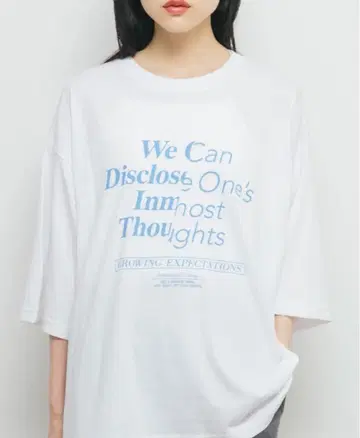 KBF 프론트 로고 BIGTEE 화이트