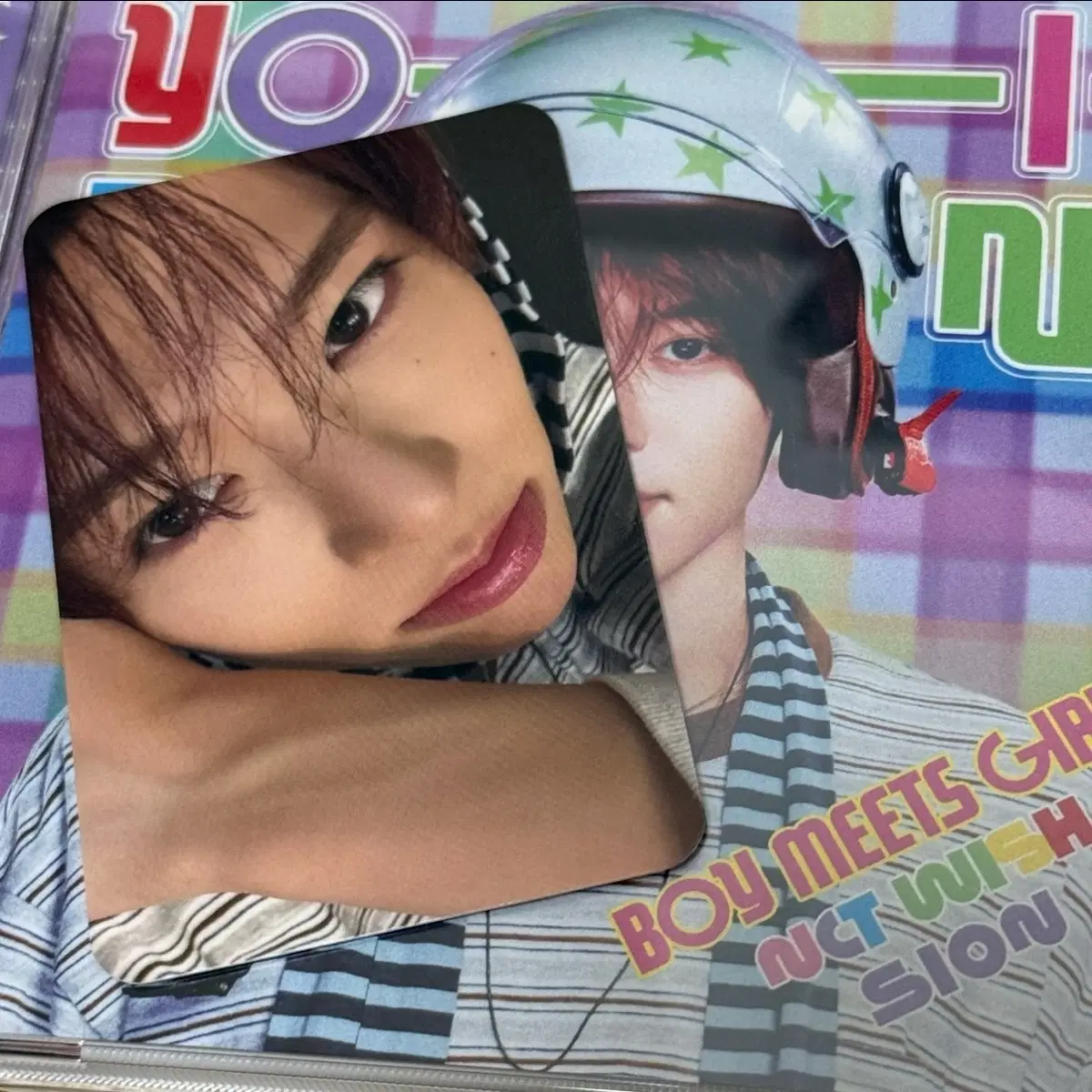 엔시티 위시 시온 요이돈 요이동 보밋걸 개봉 앨범 포카 개인반 초회한정
