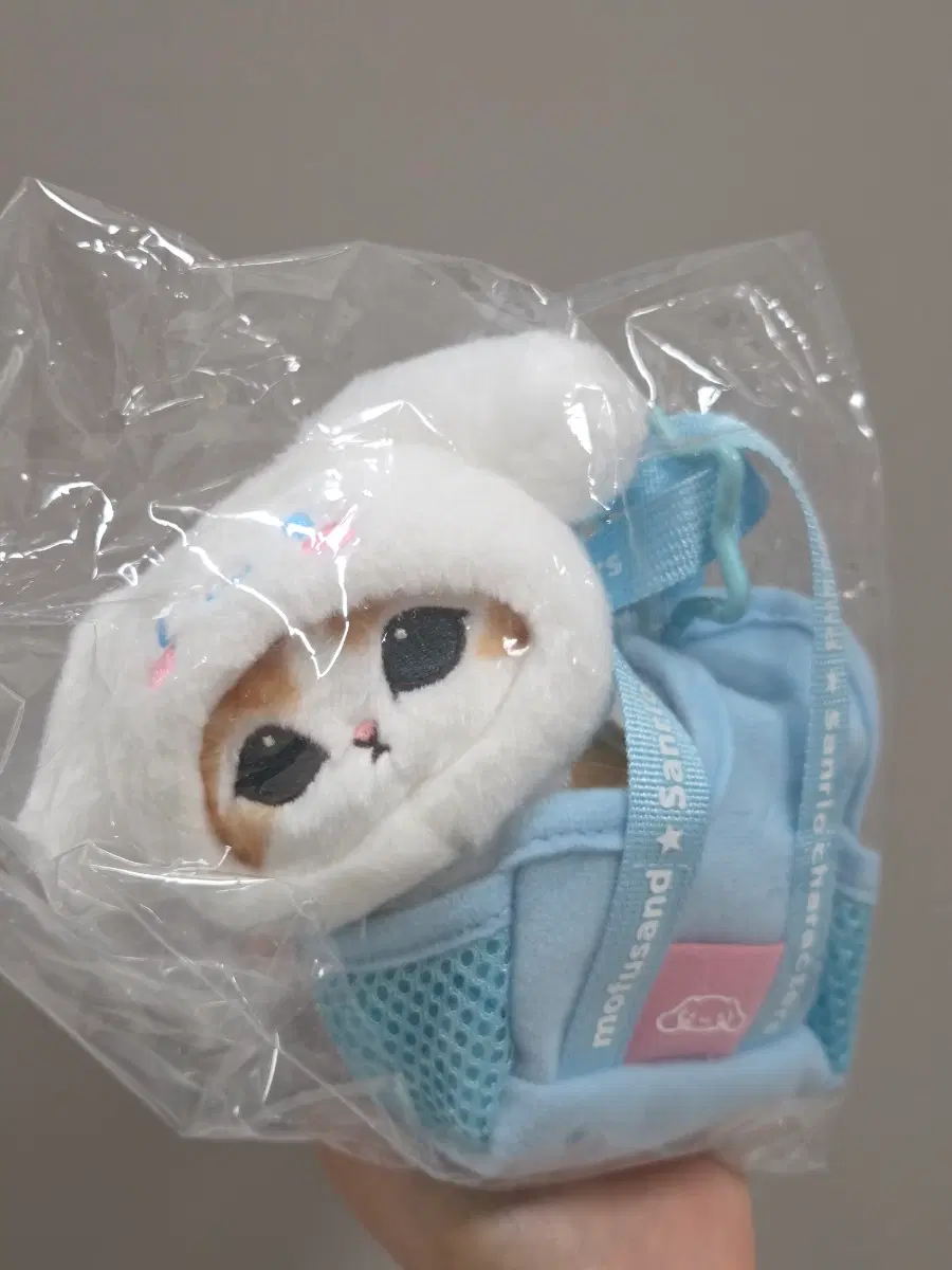 산리오 모프샌드 시나모롤 가방 인형 파우치 키링 마스코트