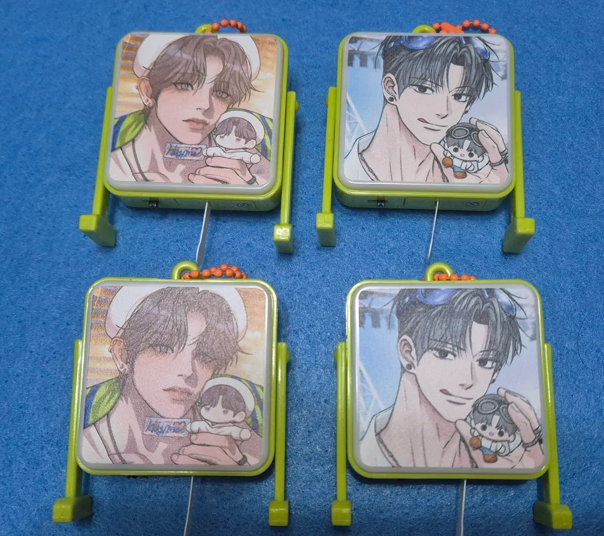 대만 레진 스파클즈 팝업 한정 굿즈 라이트박스 조개소년 발화 언슬립