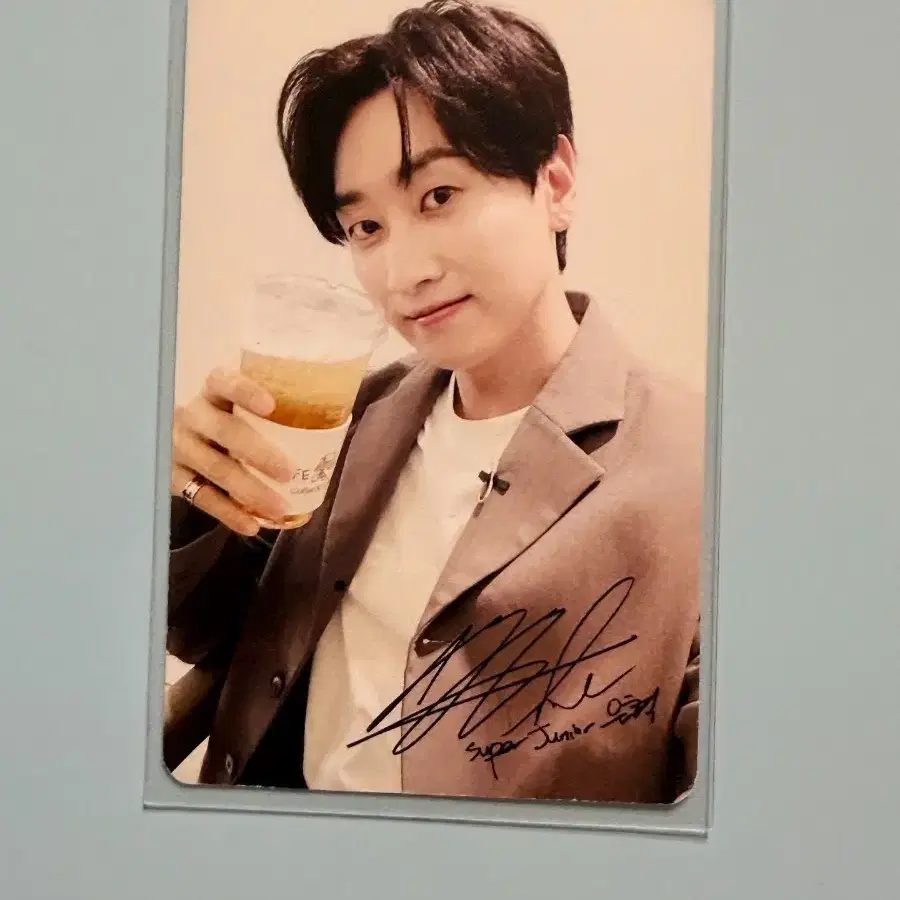 예판 슈퍼주니어 디앤이 일본 양면 포카