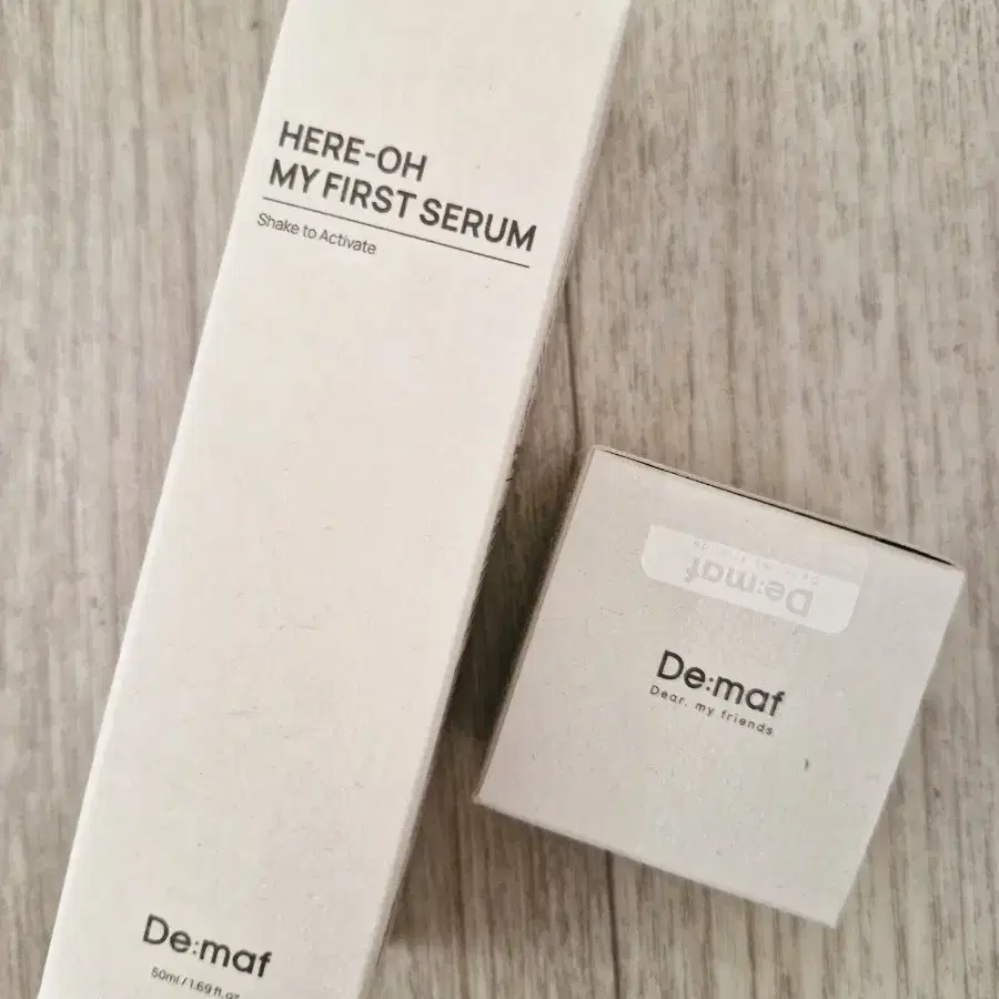 디마프 퍼스트세럼 50ml+ 크림15ml(새상품)