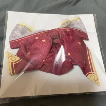 플라메모 리본 스크런치 RED BOUQUET