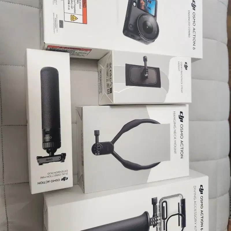 DJI 오즈모 액션 6 콤보 + 액세서리 키트