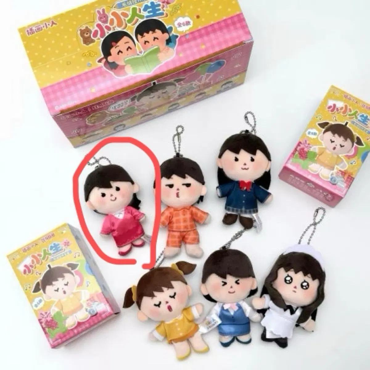 [개봉] 이라스토야 누이구루미 랜덤 인형키링