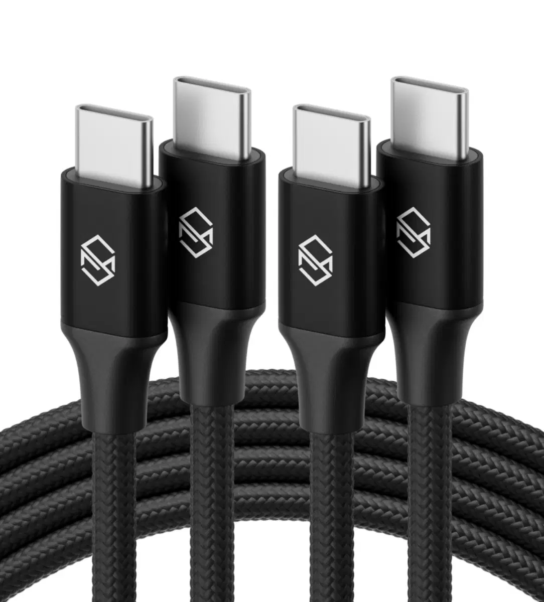 신지모루 C to C 고속충전 케이블 60W 2m 2개 (미개봉)새상품