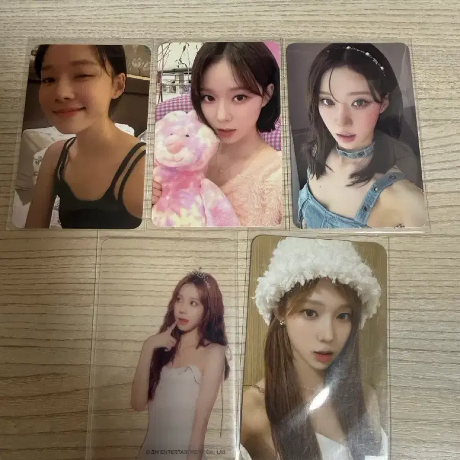 에스파 포카 판매해요!