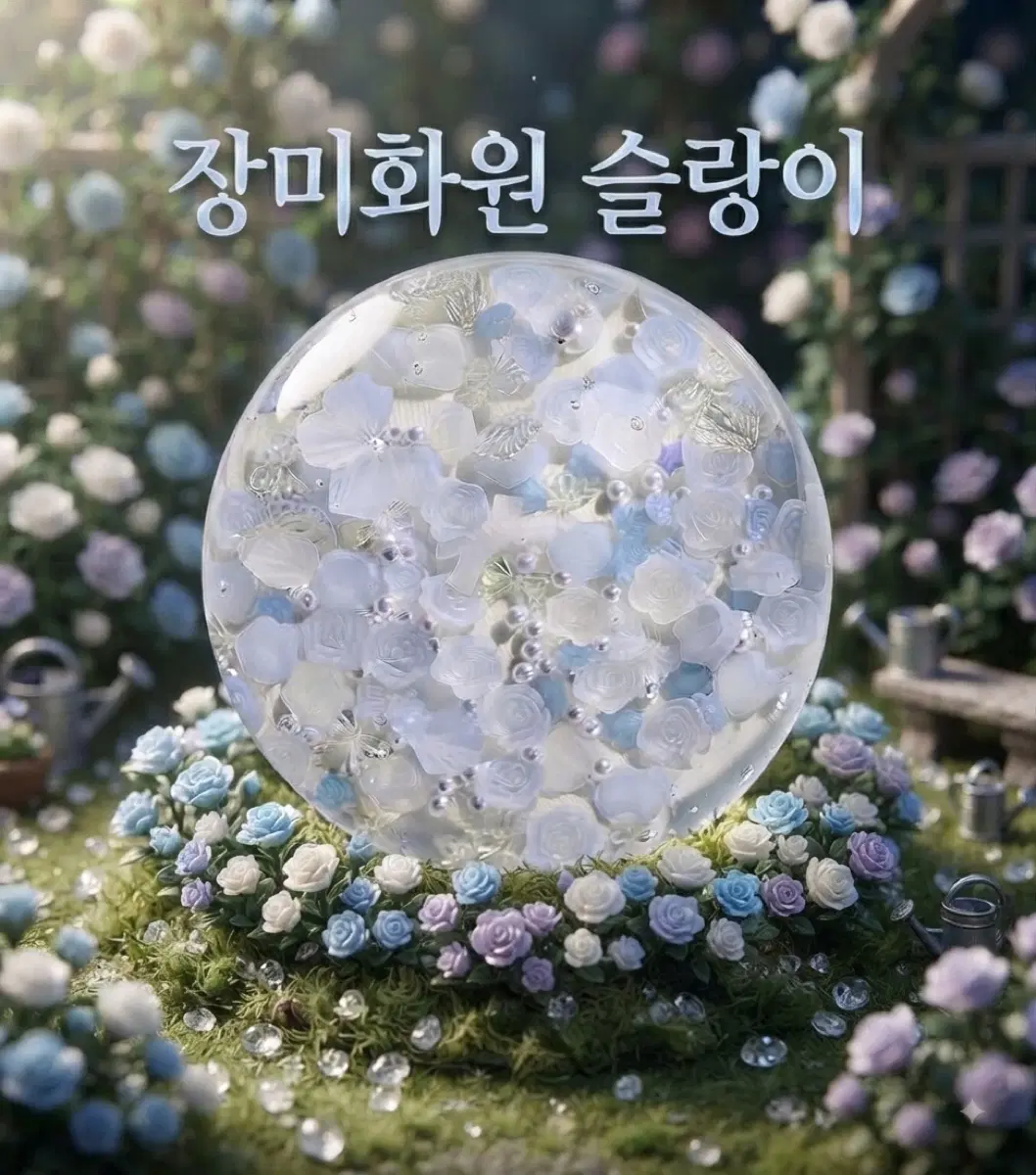 장미정원 슬라임
