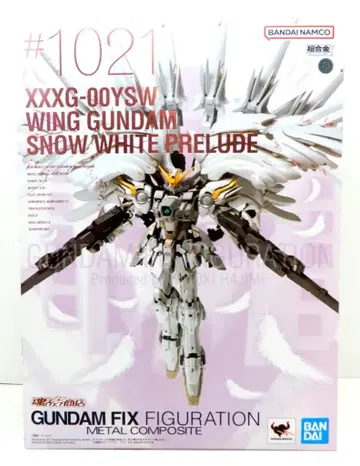 BANDAI SPIRITS 건담 FIX FIGURATION METAL COMPOSITE 윙건담 스노우 화이트 프렐류드 (재판) #1021