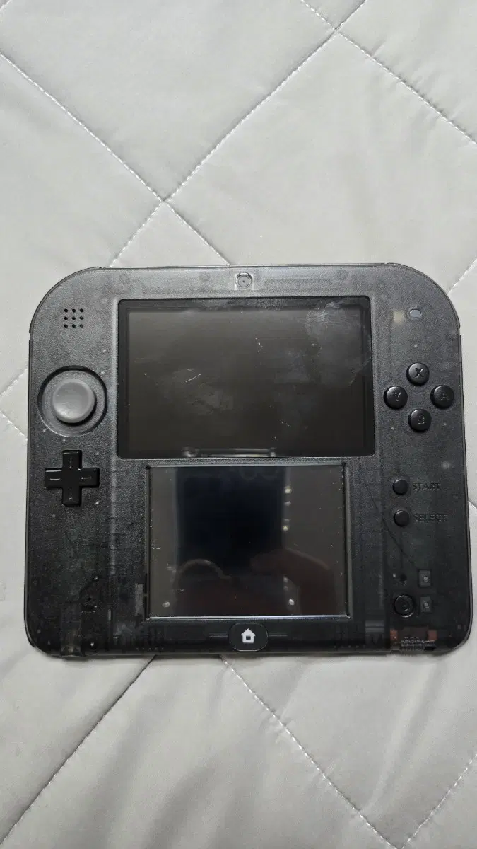 일판 닌텐도 2DS 식빵 클리어 블랙 본체 판매