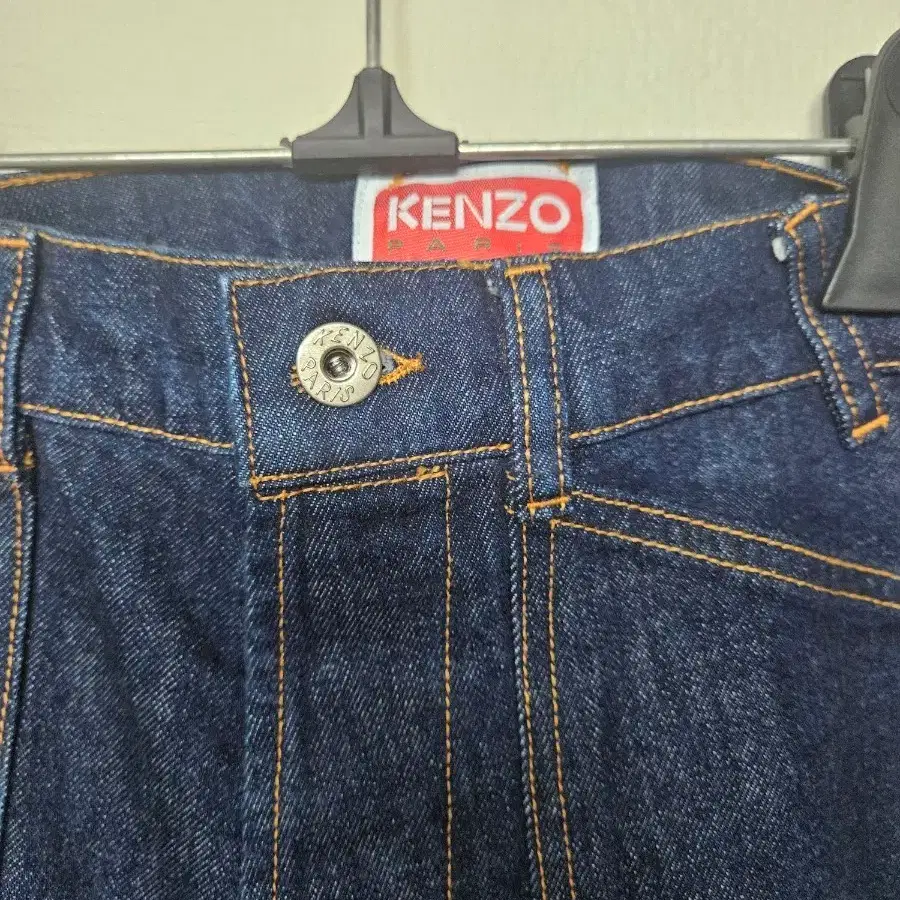 겐조(KENZO)의 세일러 루즈 진 린스 블루 데님진 us30