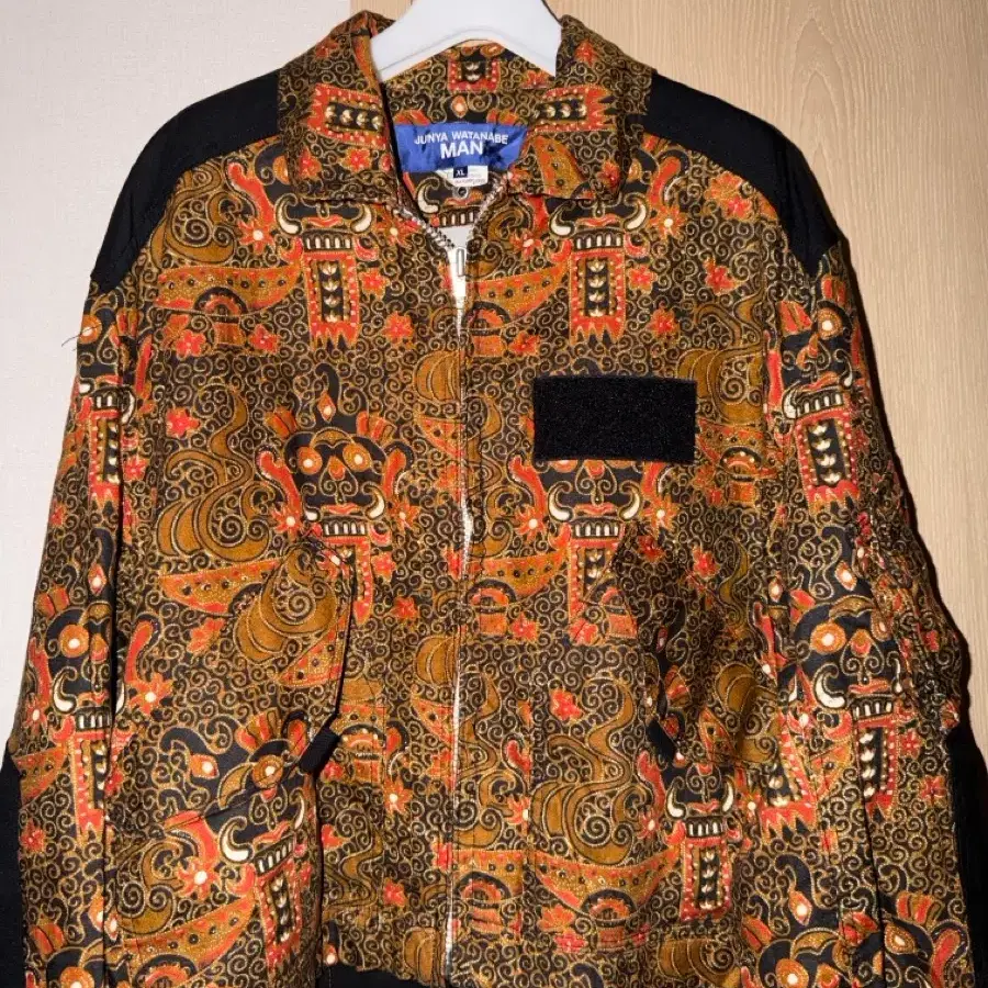 Junya Watanabe MAN Batik Print Panel Jacket