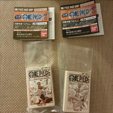 ONE PIECE 콩 가샤본 1권 5권 세트 baseshop 한정판