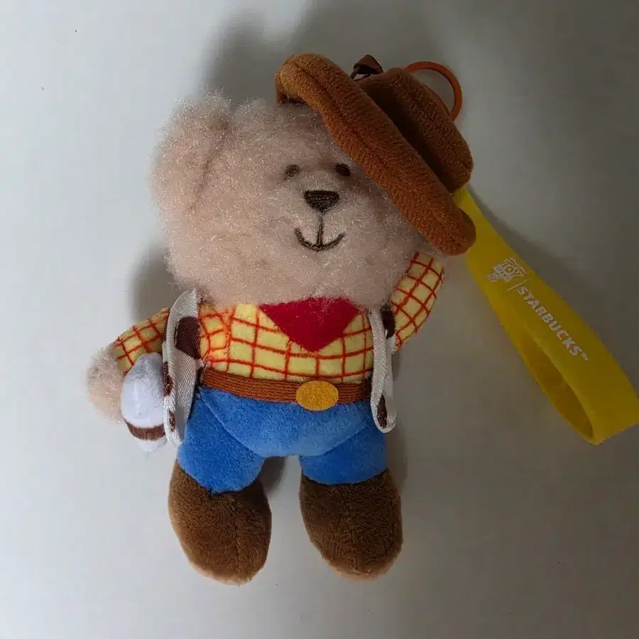 스타벅스 토이 스토리 우디 베어 인형 키링