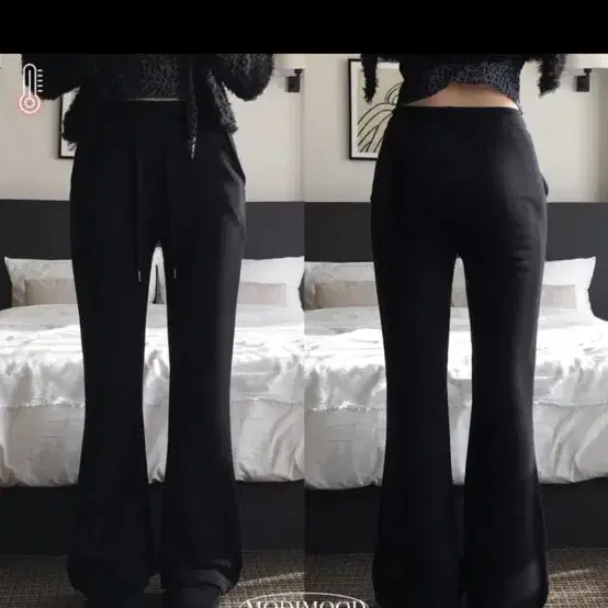에이블리 부츠컷 트레이닝 팬츠