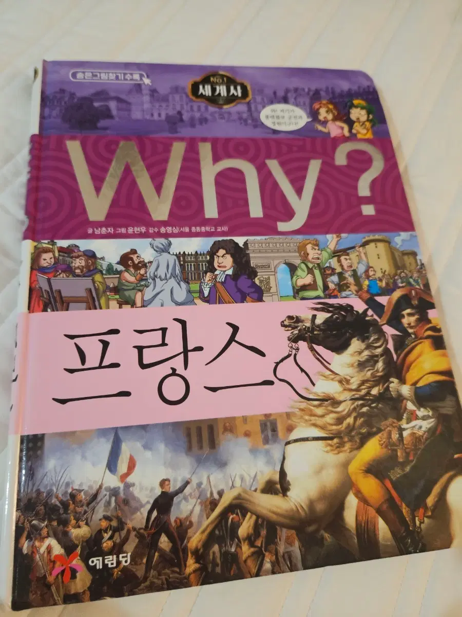Why? 세계사 프랑스 역사책
