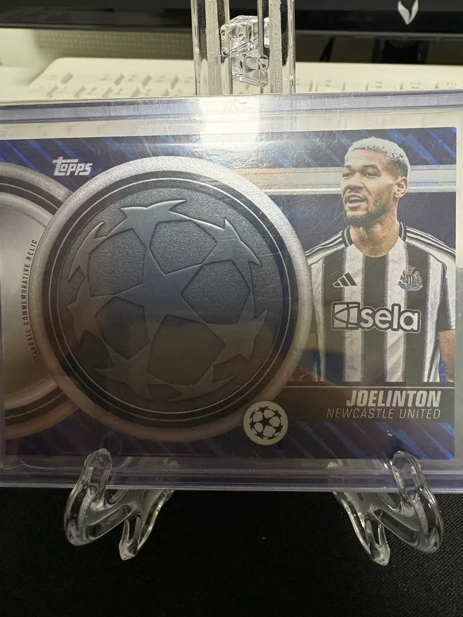 Topps 조엘린통 스타볼 랠릭 카드 뉴캐슬