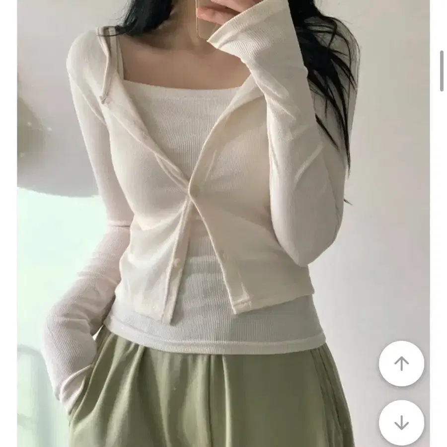 에이블리 나시 가디건