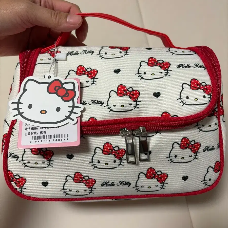 귀여운 고양이 헬로키티 파우치 가방 새상품
