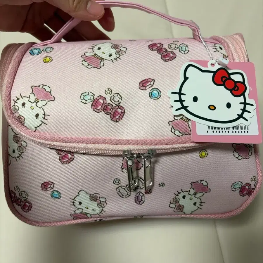 귀여운 보석 고양이 헬로키티 파우치 가방 새상품