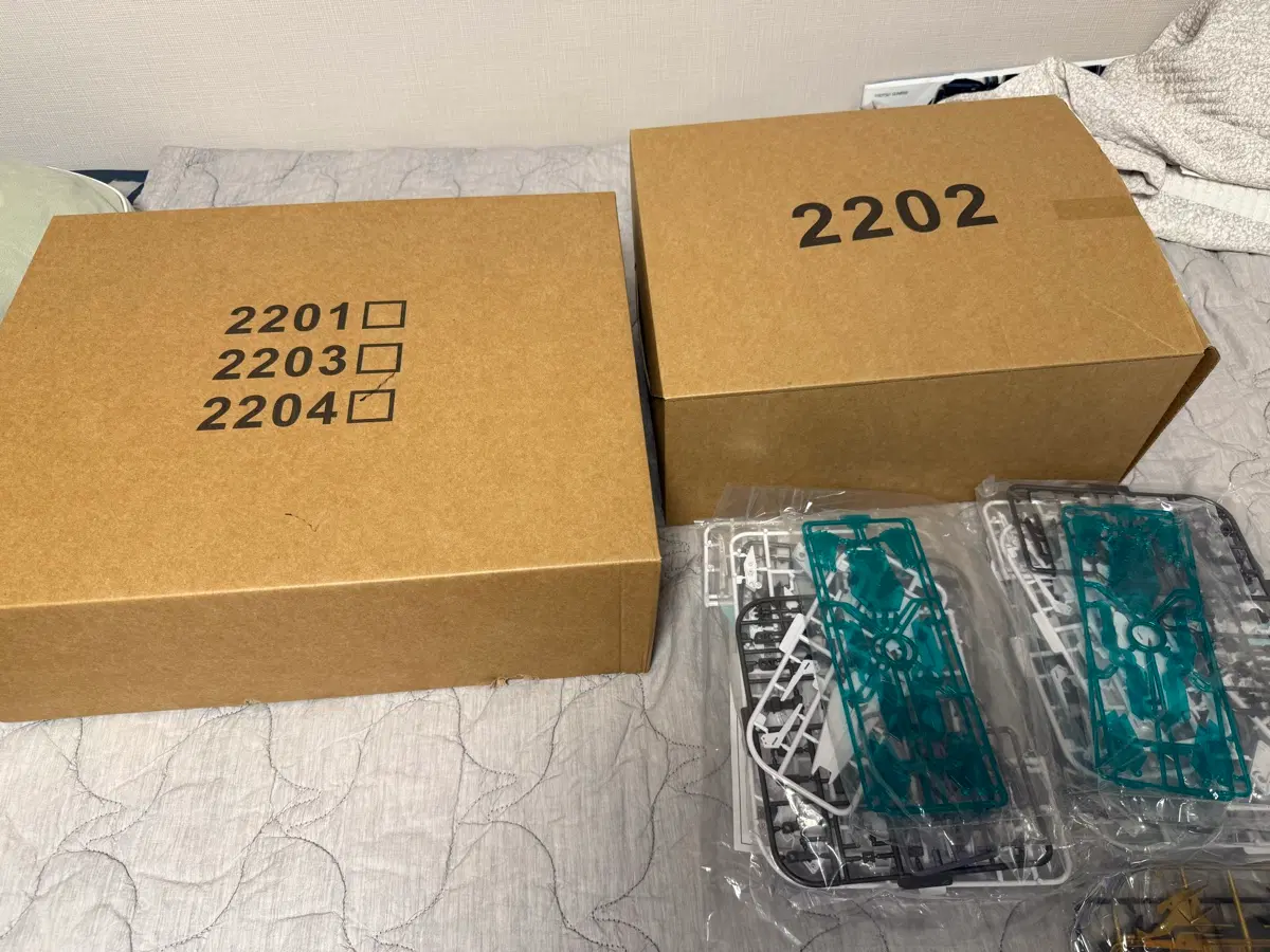 신수모형 mgex 유니콘 벤시 2202, 2204 일괄