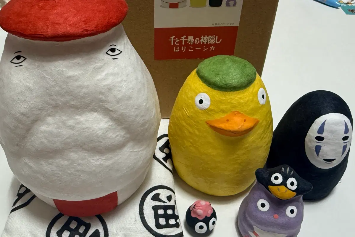 지브리 센과 치히로의 행방불명 종이 마트료시크