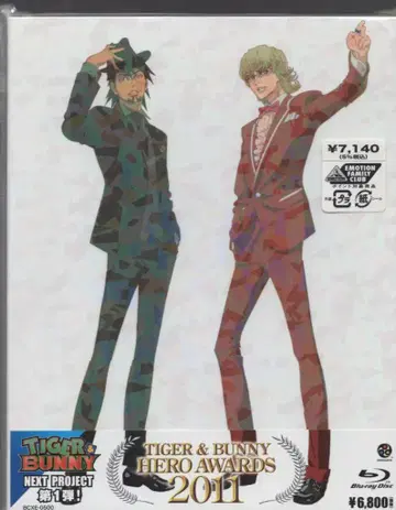 라이브/이벤트 Blu-ray TIGER&BUNNY HERO AWARDS 2011