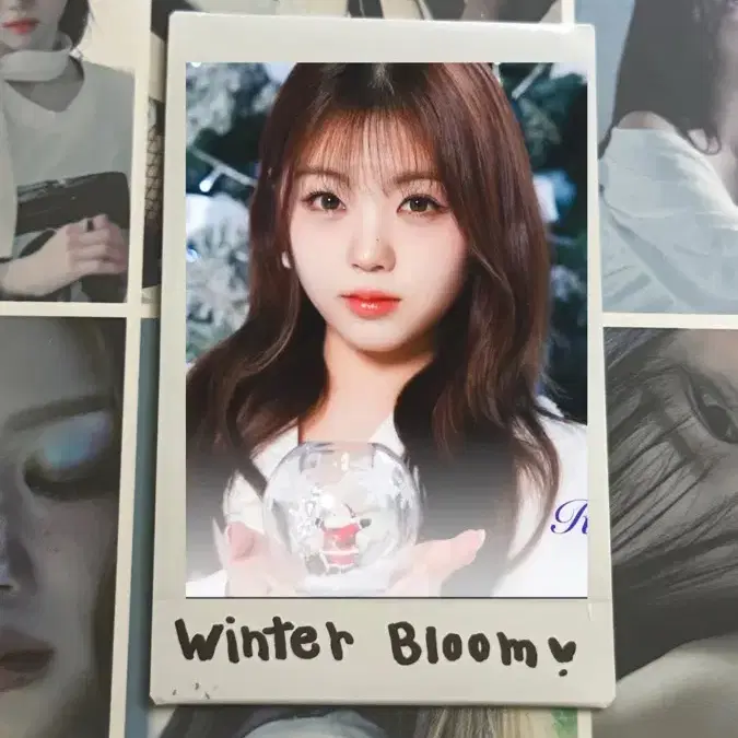 윈터블룸(Winter Bloom) 클라씨 김리원 싸인 폴라로이드 판매합니다