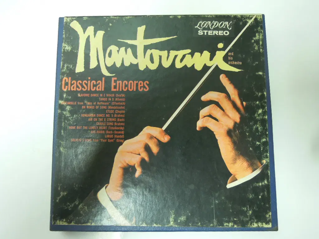 수입 7인치 릴테이프/MANTOVANI