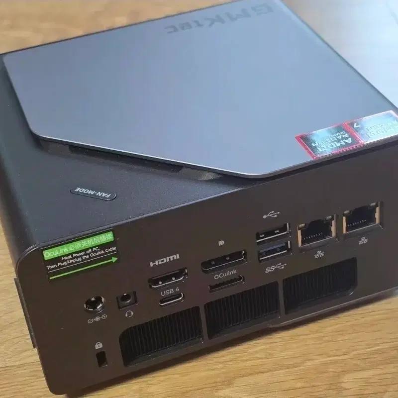 GMKtec K12 미니 PC AMD 라데온 H255 16G/1TB
