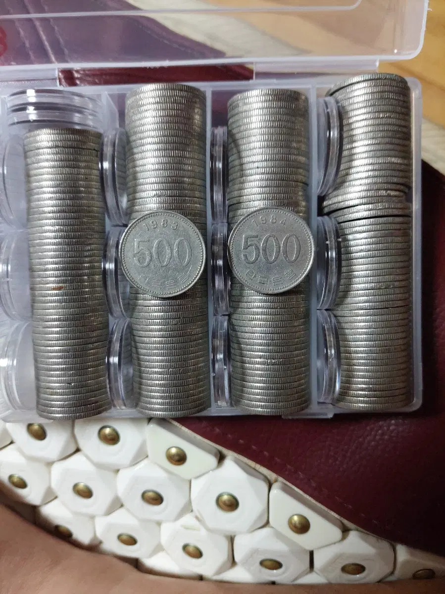 1984년 1983년 500원 동전