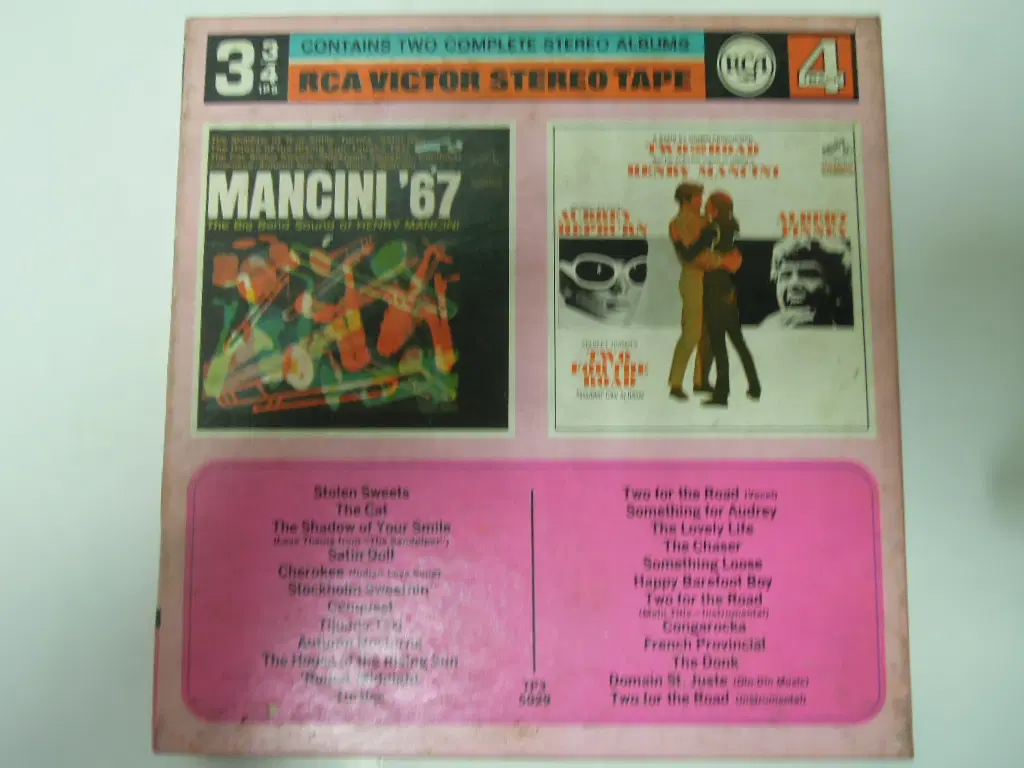 수입 7인치 릴테이프/Henry Mancini